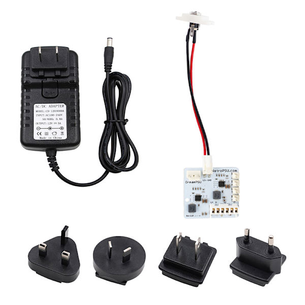 1Set Power Supply Board Plug för Sega DreamCast Game Console Dr A