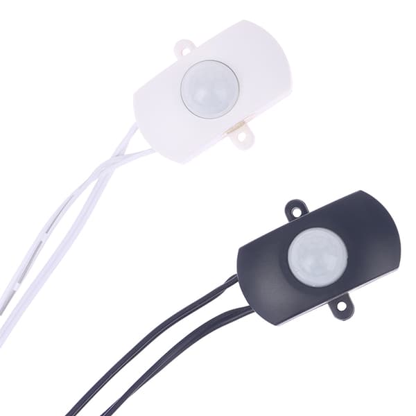 USB PIR Rörelsesensor Switch Body Infraröd ligent avkänning Black