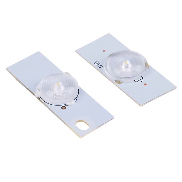 20st 3V 6V SMD lamppärlor med optisk linsfliter för 32-65 i 3V