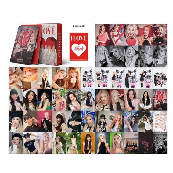 55st Mode Kpop Girls Group Album Fotokort Foto Premium A11