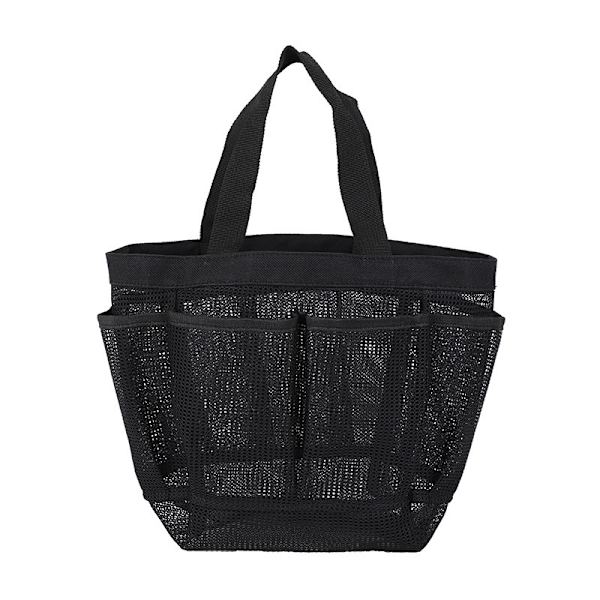 Portabel Mesh Dusch Caddy Tote Strandväska Reseförvaring Toalett