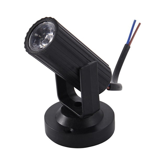 RGBW 1W LED-scenbelysning Spin Pinspot Light Beam Spotlight Pa Multicolor