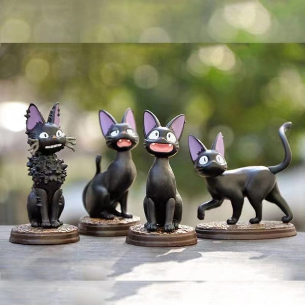 e Black Cat Jiji Ornament Anime Kiki's Delivery Service Figurin