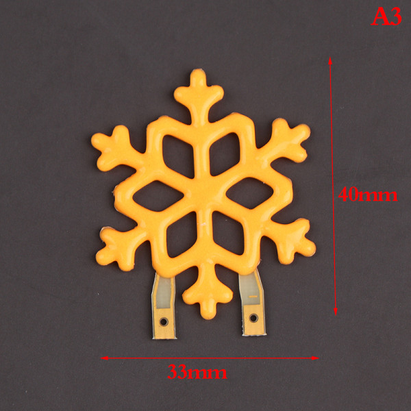 3V LED flexibel filament varm diod julfest dekoration snowflake
