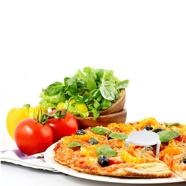 100 Styck Pizza Saver Stand Vit Plast Stativ Stack Fästställ