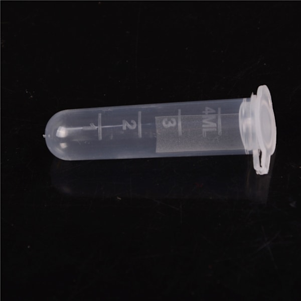 30 st 5 ml plastcentrifug laboratorieprovrörsflaska prov innehåller