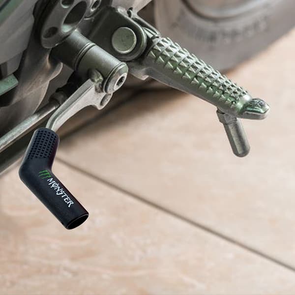 Motorcykel Shifter Gear Shoe Protector Cover Universal Moto Rub Blue