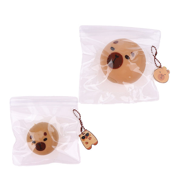 Capybara Toy Antistressleksak Vuxna Barn Elastisk Rebound Till A2
