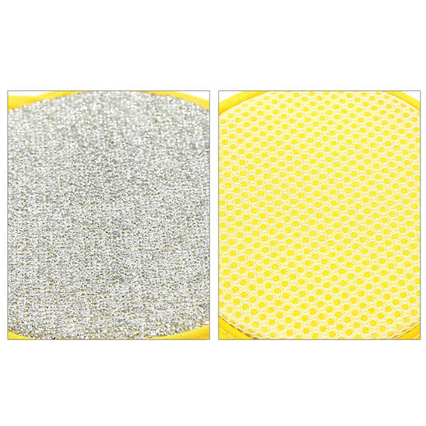5 st dubbelsidig disksvamp Disktvättborste Hushåll 5pcs