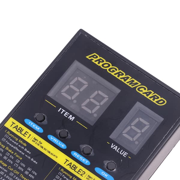 Hobbywing RC-programkort för XERUN och EZRUN SC8 borstlös ESC