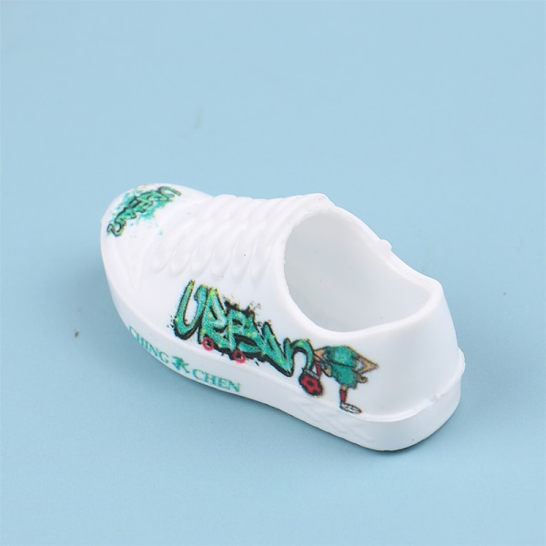 Finger Toy Skor Mini Skateboard Skor Sportskor Finger Scoo