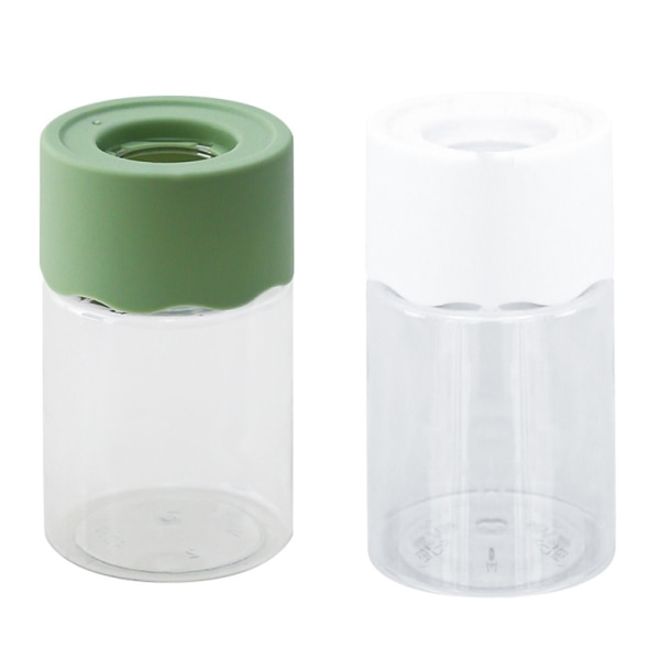 Transparenta hydroponiska krukor Jordfri Automatisk vattenabsorption Green
