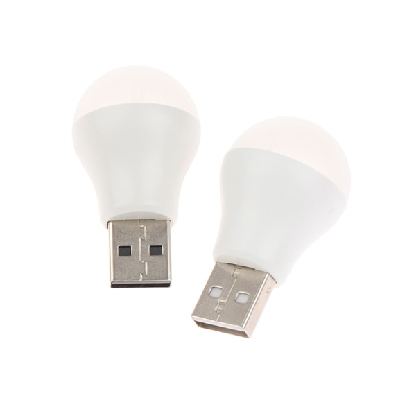 USB Nattlampa LED-lampa Mini Bärbar Laptop Belysning Laddning N2