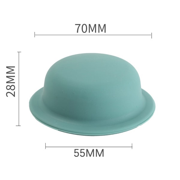 1/2st Universal Lock Cover Grip Knopp Handtag Byte Kök Blue A