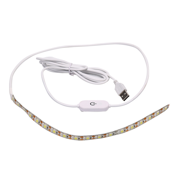 Syhine LED Light Strip Light Kit Flexibel USB sömnadslampa white
