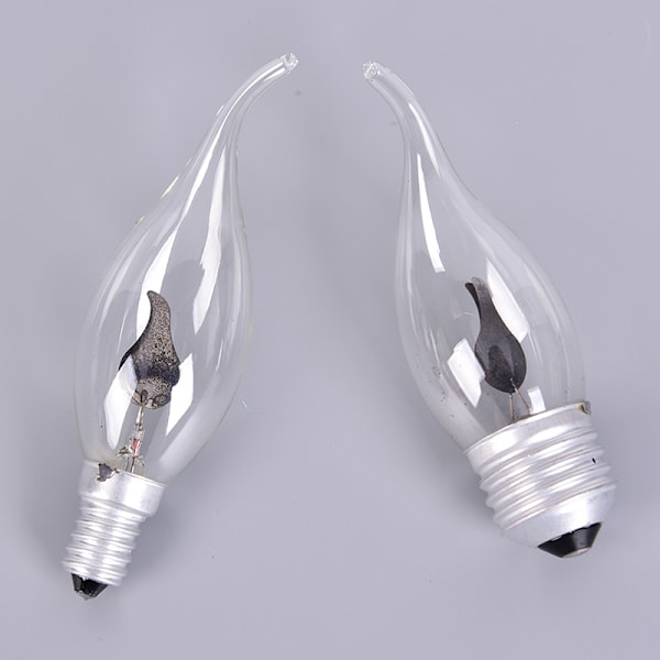 E27 E14 LED-brinnande ljus eldeffekt dekorativ låga F E2 A