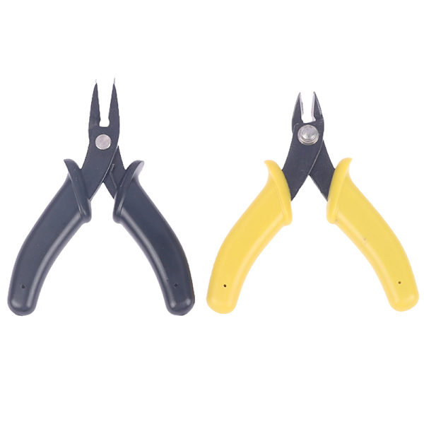 1/2 st monteringsverktyg 3D metallmodell Set för Clipper Nose Needle nose pliers