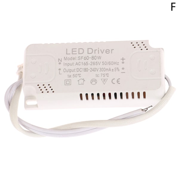 LED-drivrutin 300mA-kort 8-24W 20-36W 30-50W 36-60W 50-70W 60-80W 20-36W