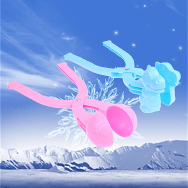 Snowball Maker Clip barn utomhus vinter snö sand form verktyg A15