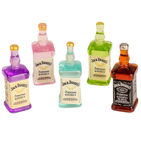 5 Styck Dollhouse Mini Simulering Vinflaska Tillbehör DIY Home 5pcs