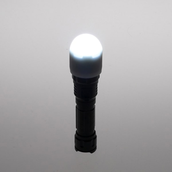 Silikon elastisk ficklampa Diffuser Lampskärm Lampskärm Flash Φ35*Φ32*45
