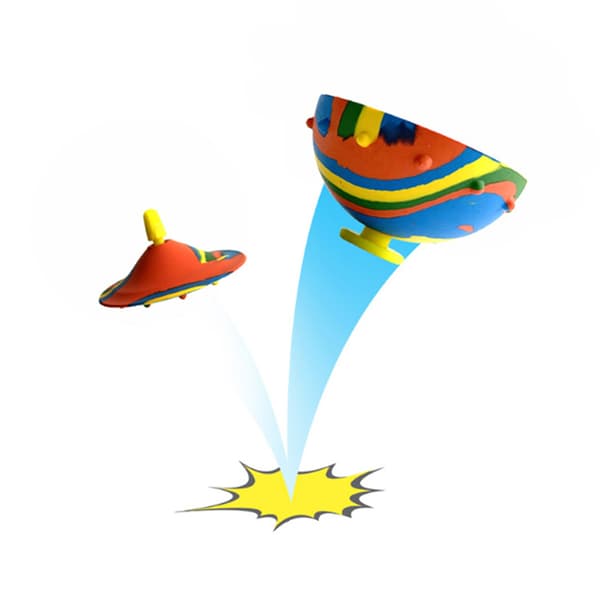 Barnleksaker Bounce Gummi Popping Skålar Nyhet Hip Hop hopp