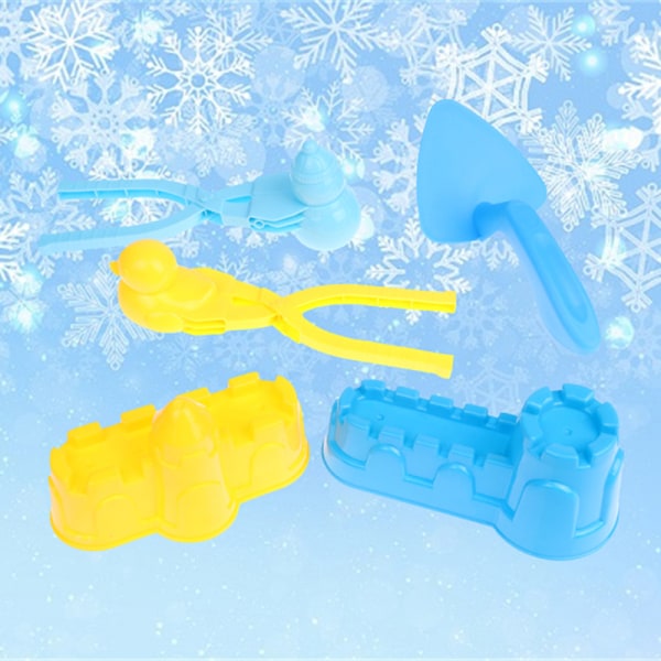 Snowball Maker Clip barn utomhus vinter snö sand form verktyg A15