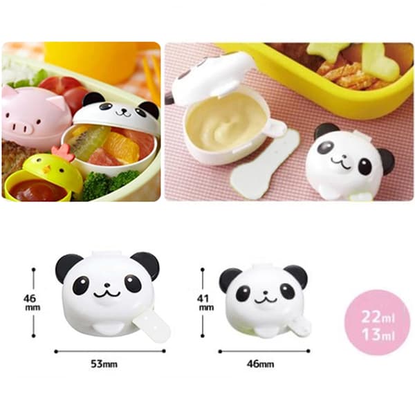2st Mini kryddflaska Salladsdressing Ketchupburk Dispens