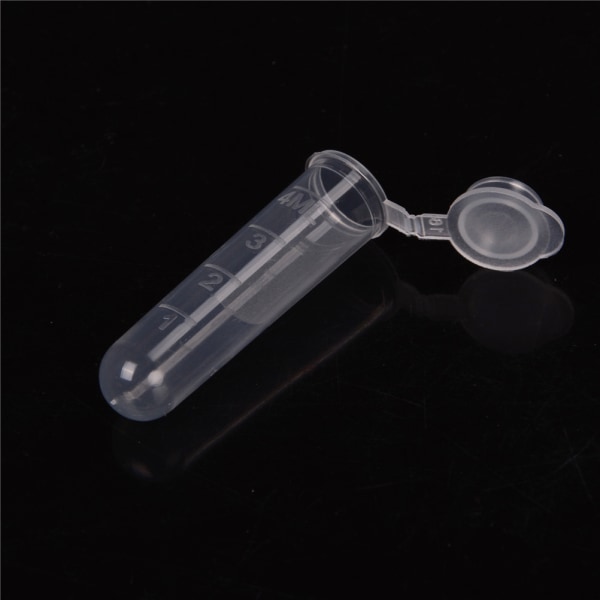 30 st 5 ml plastcentrifug laboratorieprovrörsflaska prov innehåller