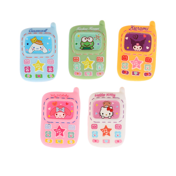 5st Dollhouse Simulation Miniature Mini Resin Mobiltelefon Mod