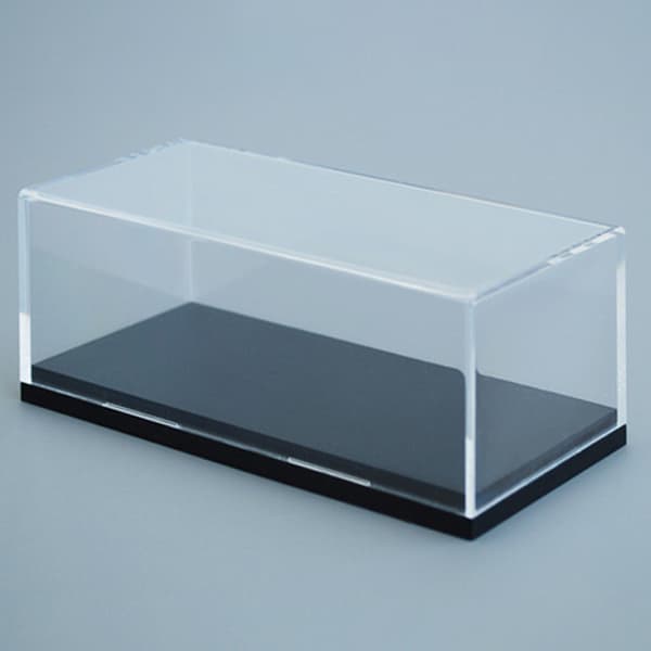 1 st Acrylic Display Case passar för 1:64 Mini Size Dammtät Clea