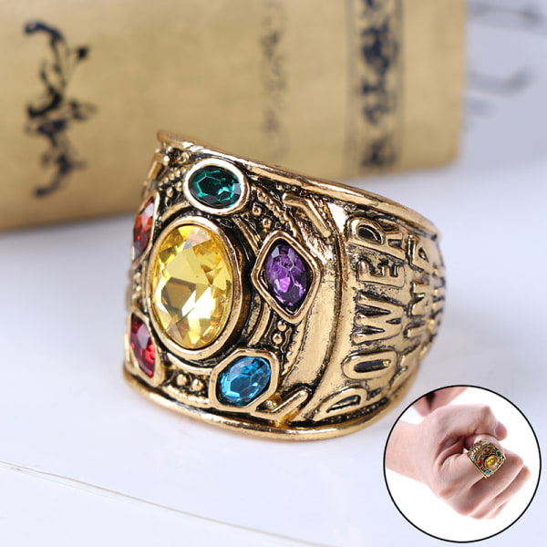 THANOS Infinity Gauntlet POWER RING Avengers The Infinity War S 8#