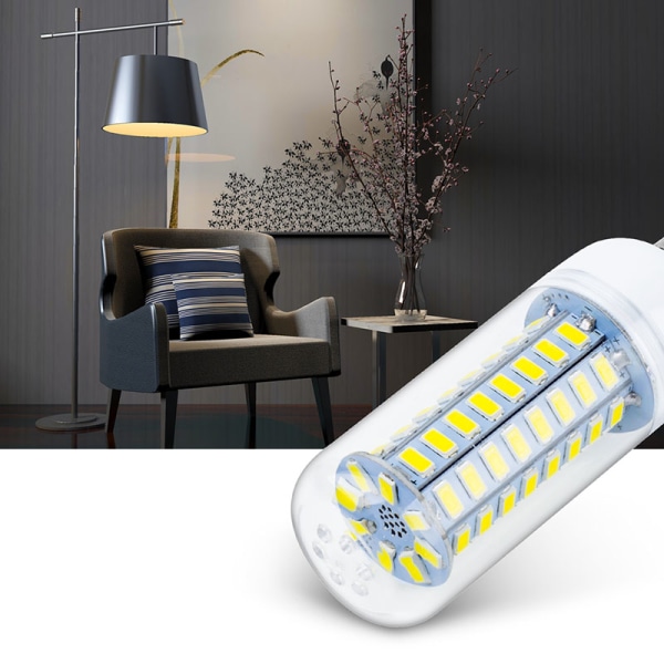 E27/E14 LED Majsljus 220V Smart IC-lampor Kallvit majslampa E27&36W