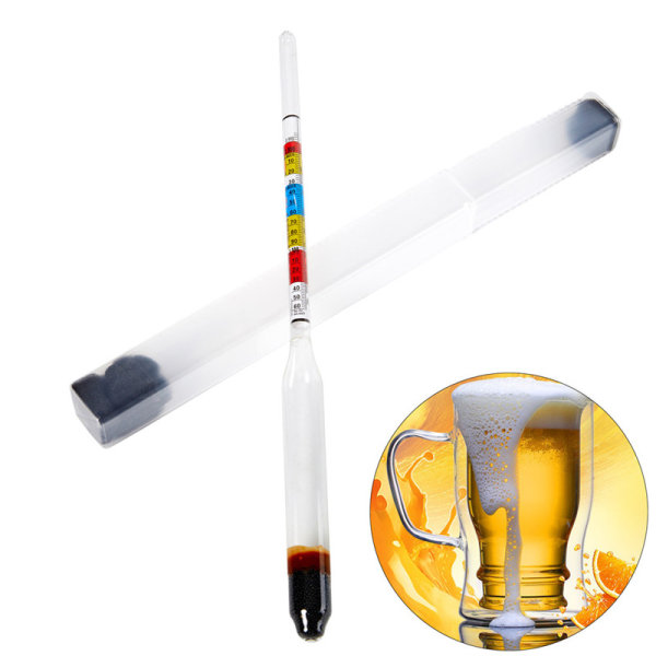 1/2 st Triple Scale Hydrometer 1PC
