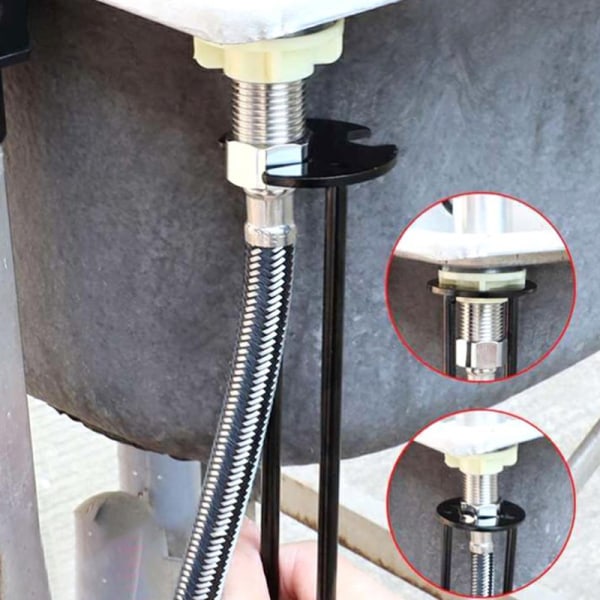 Köksreparation VVS-verktyg Flume Diskbänk Handfat Kran Key Plumbi A2