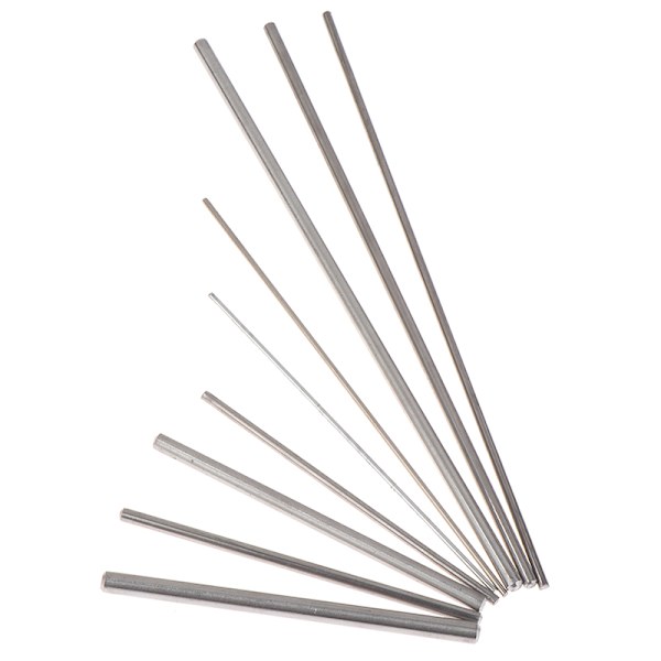Diameter 2/3/4/5/6mm RC axlar i rostfritt stål Stång Stång Linjär Ra 2(2*150MM)