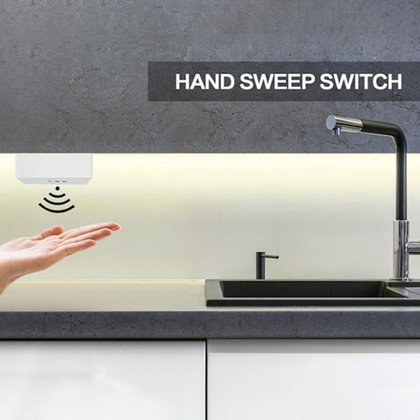 LED dimbar strömbrytare Hand Scan Sensor Switch Hand Waving Hand Sw