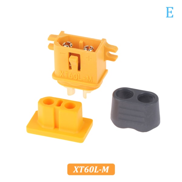Monterbar kontakt XT60E XT90E EC5E EC8E med cover Hög ström XT E