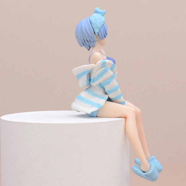Re ZERO Starting Life in Another World Rem Ram Anime Action Fig Blue