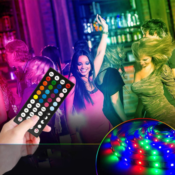 DC12V 44 Keys Music IR Controller Fjärrkontroll För RGB LED Strip musik