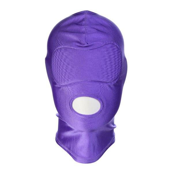 1/2/3 Hål Herr Dam Vuxen Spandex Balaclava Öppen MunFace D-Purple