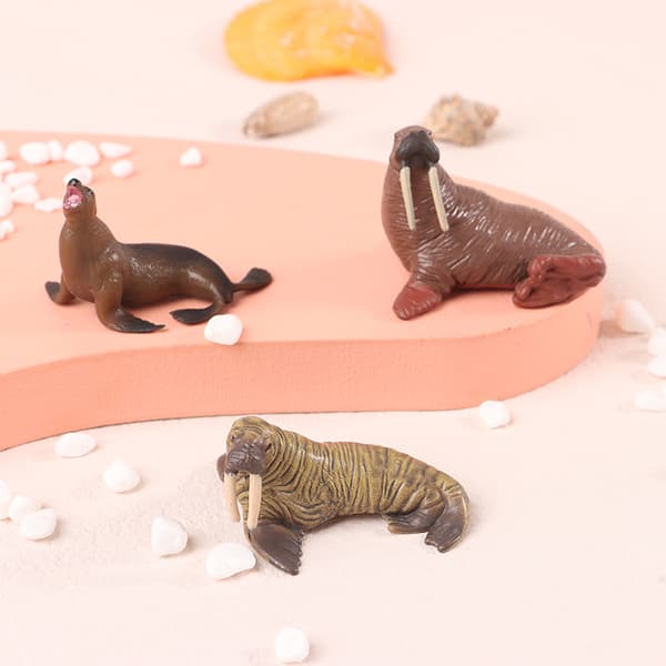 Simulering Marint liv Actionfigurer Ocean Animal Model Educat A3