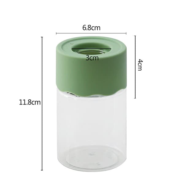 Transparenta hydroponiska krukor Jordfri Automatisk vattenabsorption White