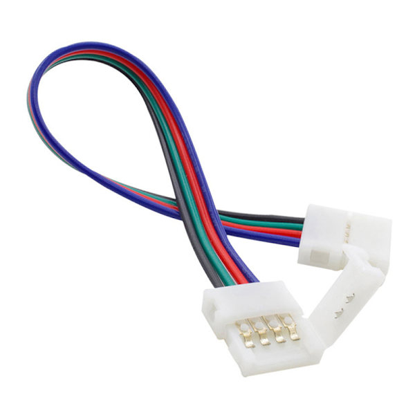 1st 4pin 10mm RGB LED Strip Connector Free Welding Connector f