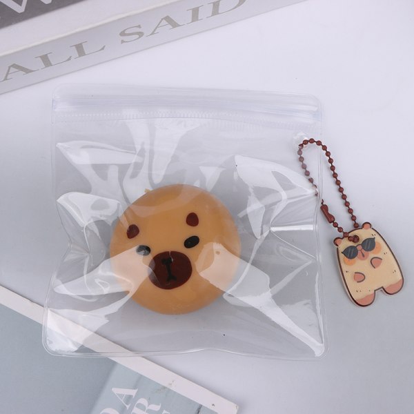 Capybara Toy Antistressleksak Vuxna Barn Elastisk Rebound Till A2