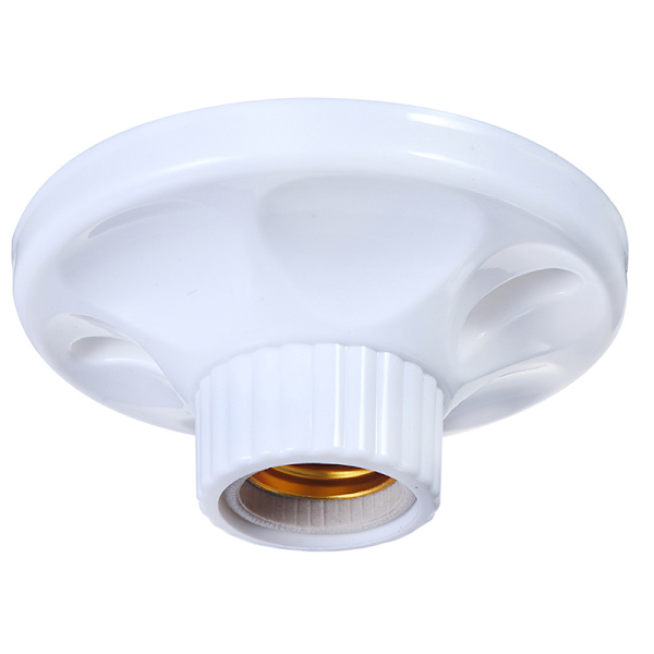 E27 LED-lamphållare Rund Sockel Sockel Hänglampssockel