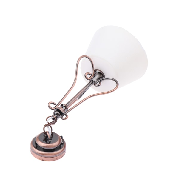 1:12 Dockhus Miniatyr LED-ljus Taklampa Ljuskrona Drop
