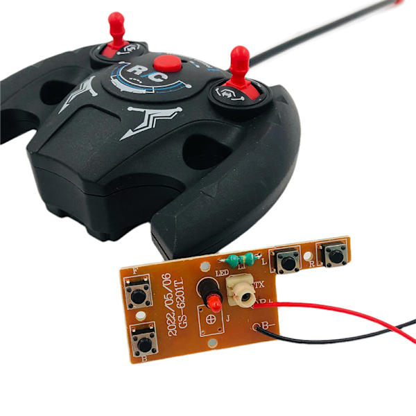 857 4CH Fjärrkontroll 27MHz Sändare med Radio System Car