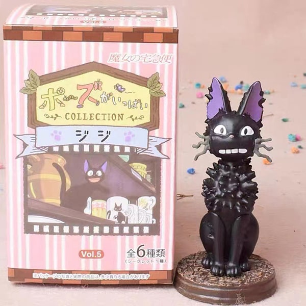 e Black Cat Jiji Ornament Anime Kiki's Delivery Service Figurin