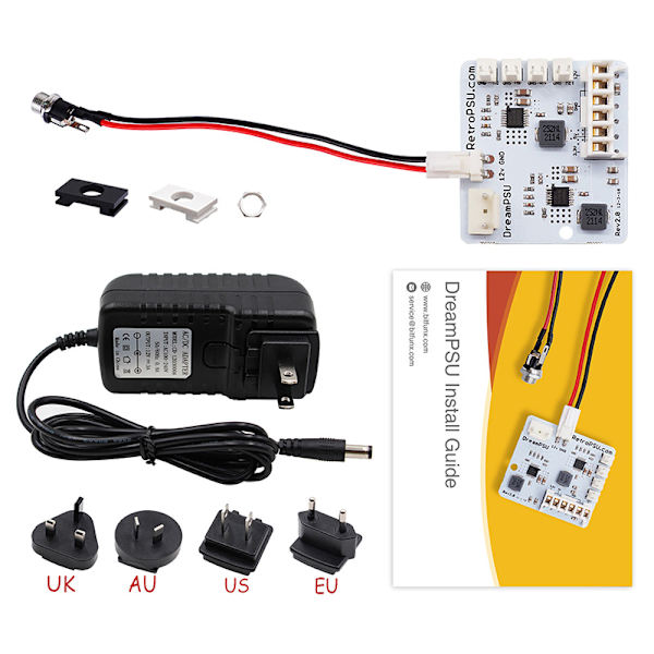 1Set Power Supply Board Plug för Sega DreamCast Game Console Dr A